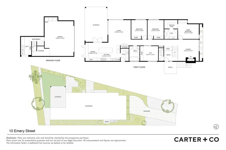 Floorplan of Homely house listing, 10B Emery Street, Chapman ACT 2611