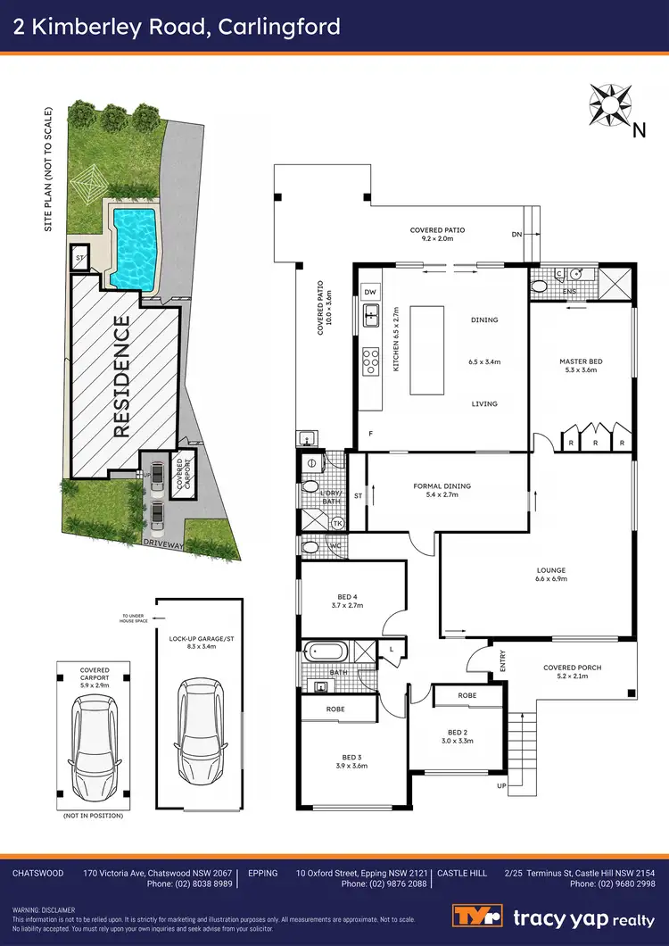 Floorplan of Homely house listing, 2 Kimberley Road, Carlingford NSW 2118