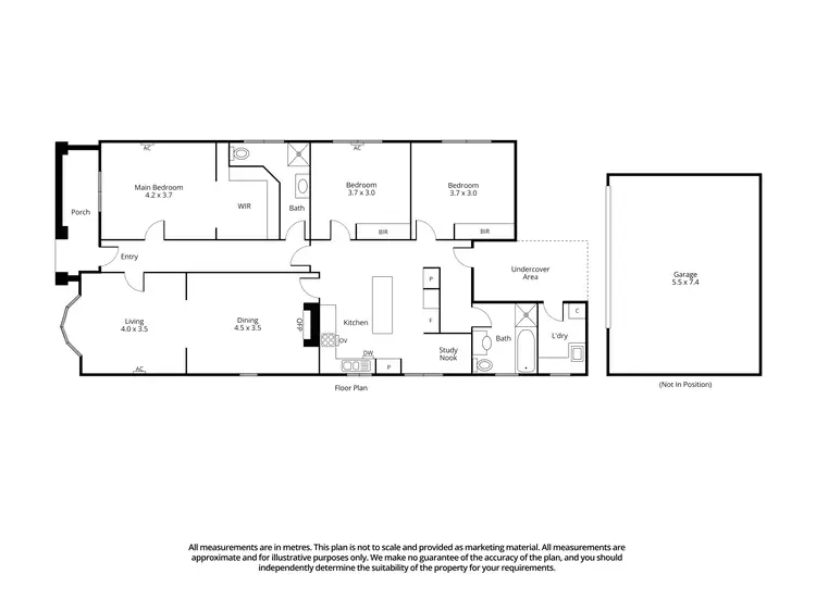 Floorplan of Homely house listing, 1/187 Edwardes Street, Reservoir VIC 3073