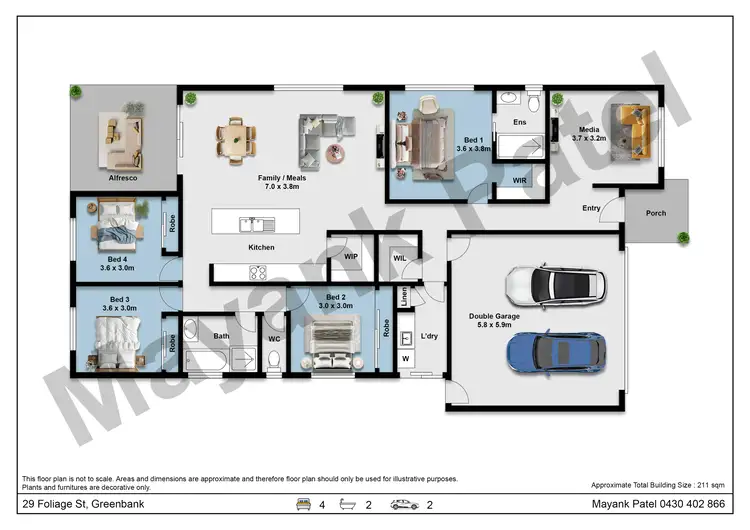 Floorplan of Homely land listing, 29 Foliage Street, Greenbank QLD 4124