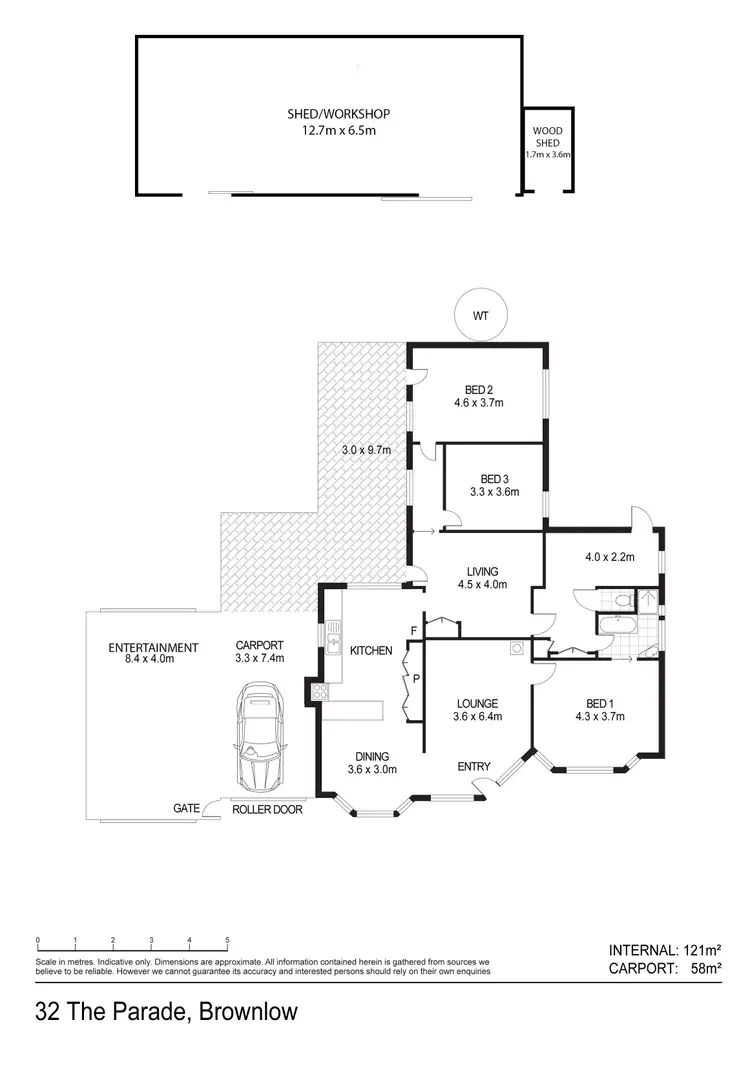 Floorplan of Homely house listing, 32 The Parade, Brownlow Ki SA 5223