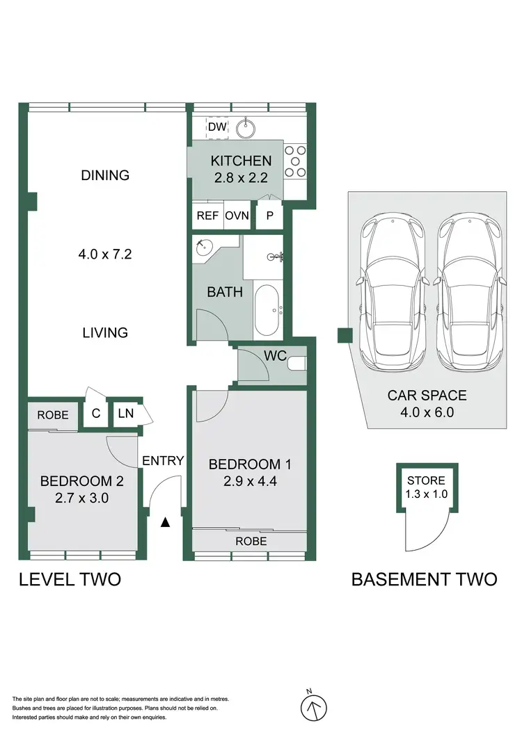 Floorplan of Homely apartment listing, 21/11 Yarranabbe Road, Darling Point NSW 2027