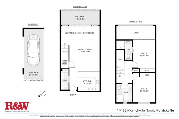 Floorplan of Homely apartment listing, 41/198 Marrickville Road, Marrickville NSW 2204
