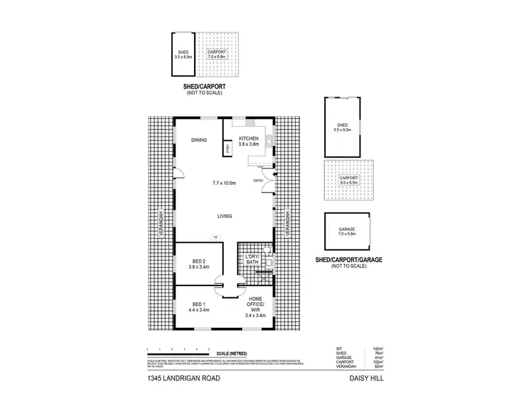 Floorplan of Homely house listing, 1345 Landrigan Road, Daisy Hill VIC 3465