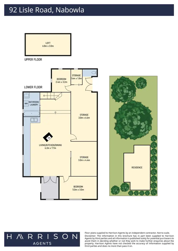 Floorplan of Homely house listing, 92 Lisle Road, Nabowla TAS 7260
