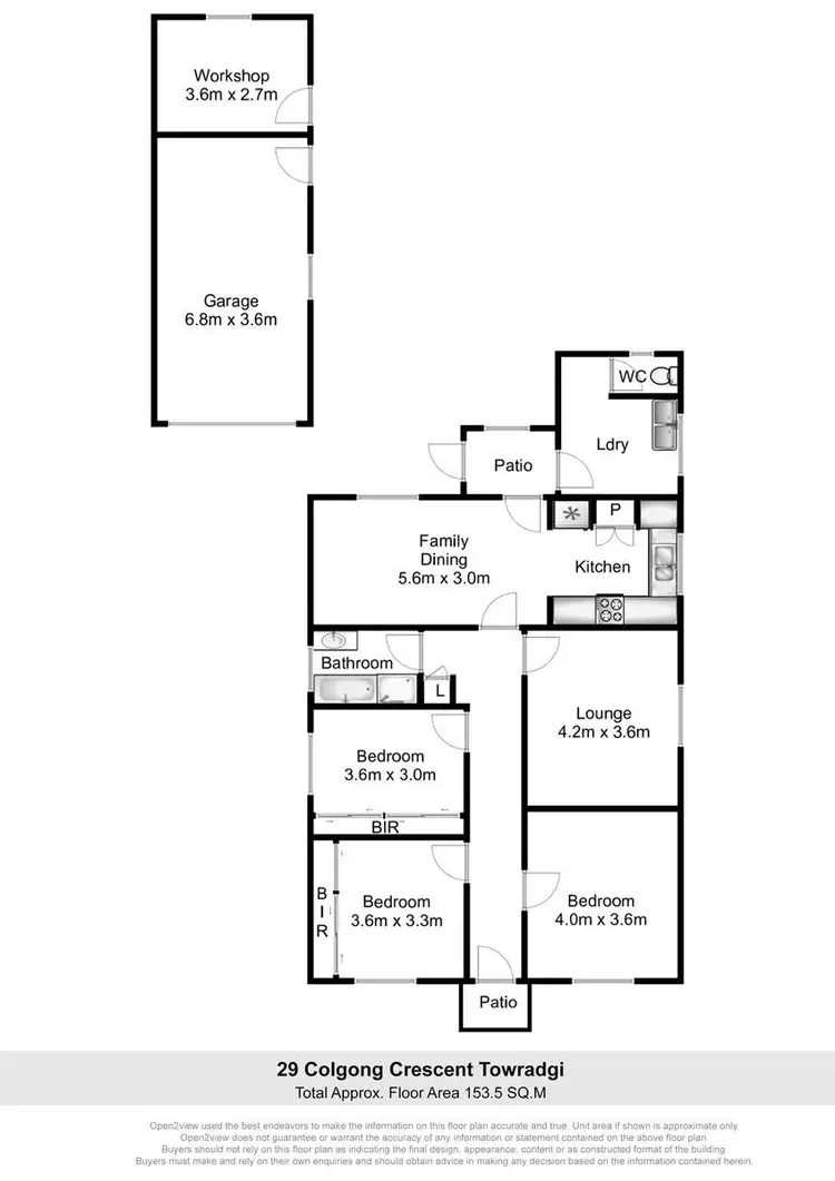 Floorplan of Homely house listing, 29 Colgong Crescent, Towradgi NSW 2518