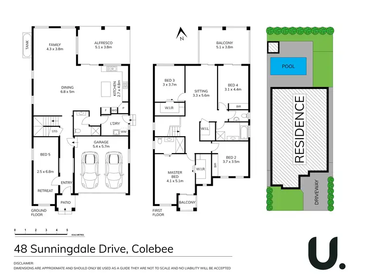 Floorplan of Homely house listing, 48 Sunningdale Drive, Colebee NSW 2761
