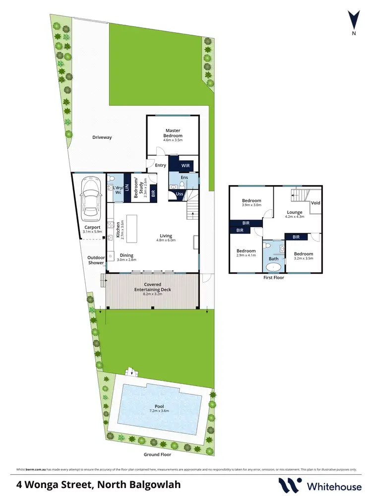 Floorplan of Homely house listing, 4 Wonga Street, North Balgowlah NSW 2093