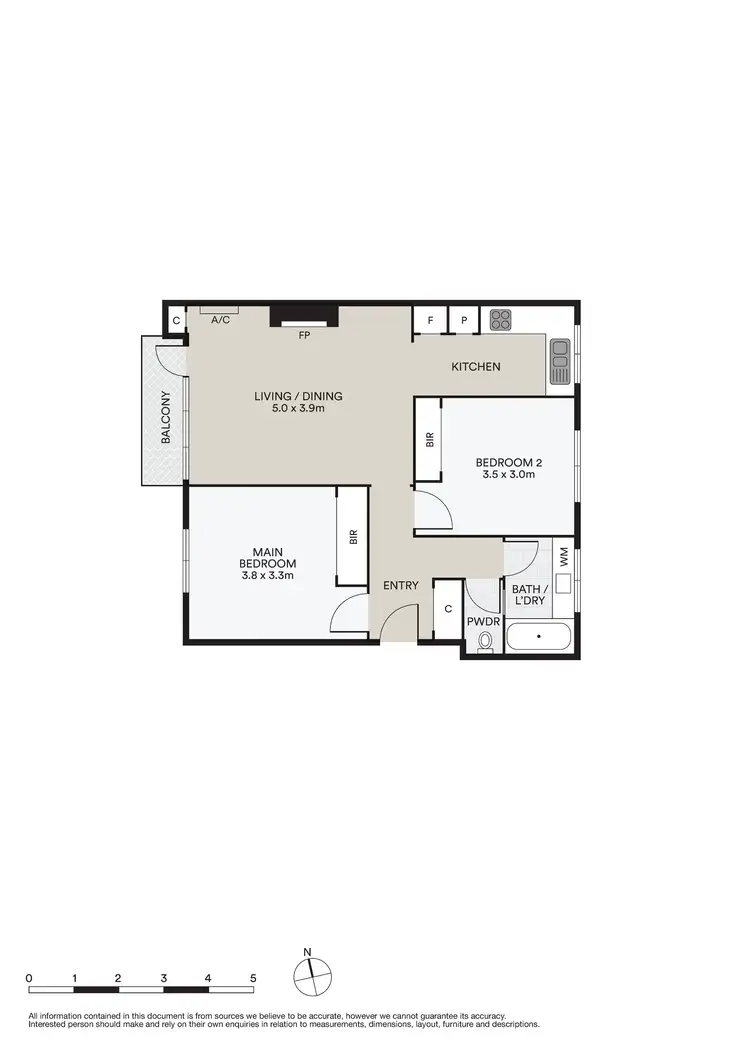 Floorplan of Homely apartment listing, 10/4 Davidson Street, South Yarra VIC 3141