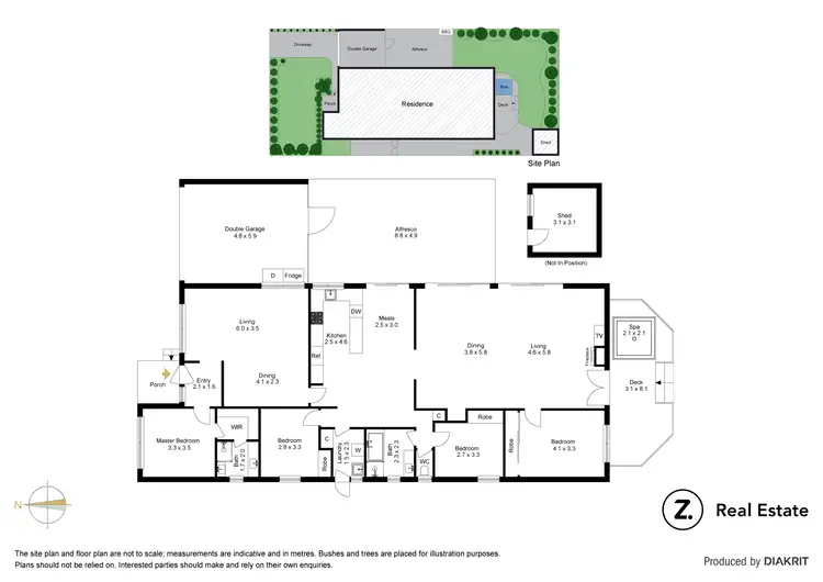 Floorplan of Homely house listing, 41 Pines Way, Craigieburn VIC 3064