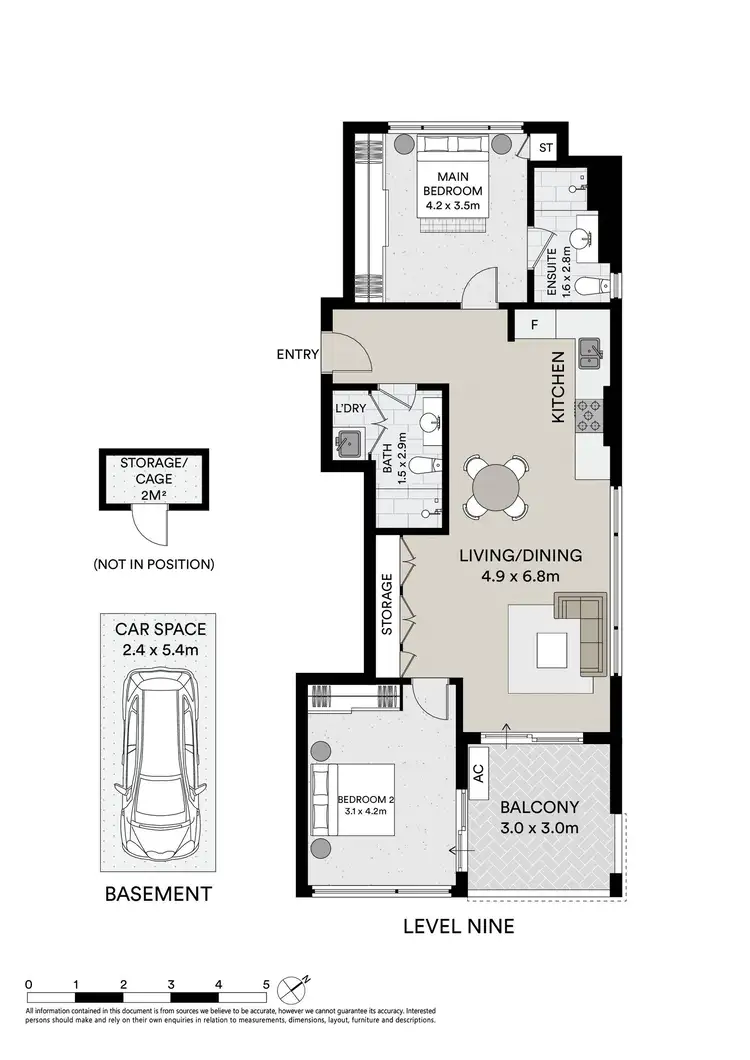 Floorplan of Homely apartment listing, 202/213 Princes Highway, Arncliffe NSW 2205