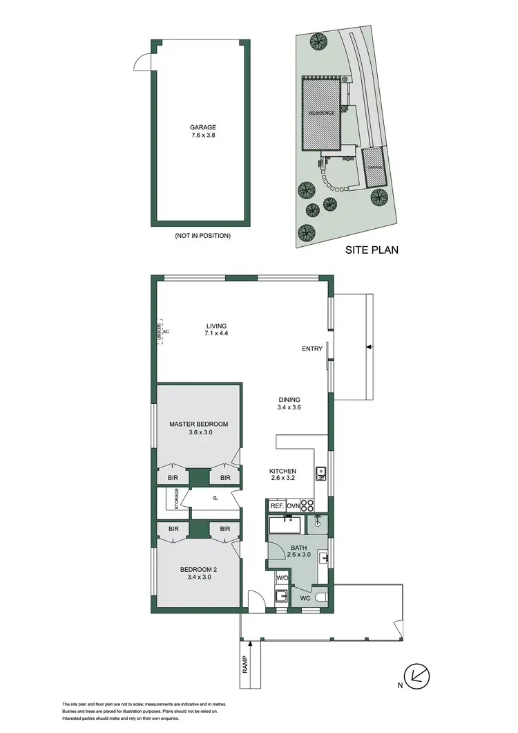 Floorplan of Homely house listing, 2 Donald Crescent, Dromana VIC 3936