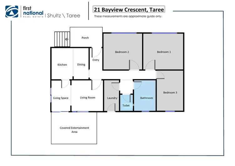 Floorplan of Homely house listing, 21 Bayview Crescent, Taree NSW 2430