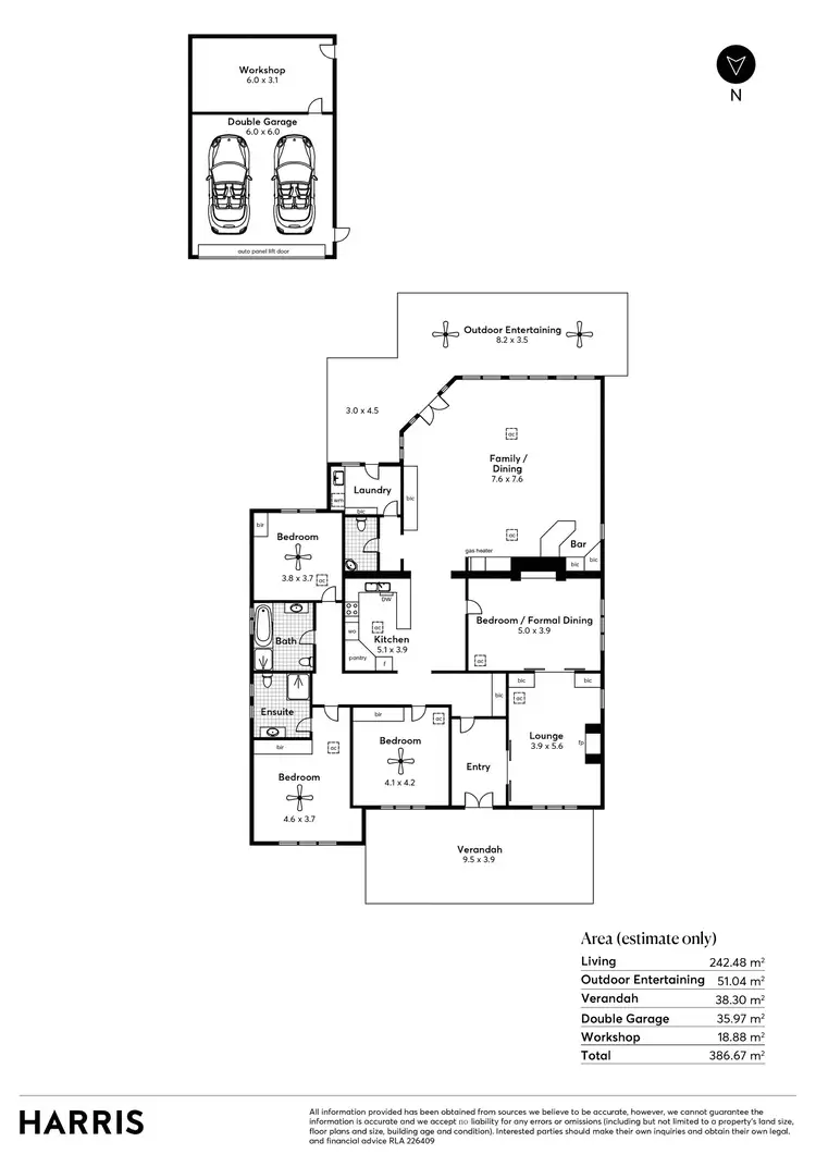 Floorplan of Homely house listing, 28 Chatsworth Grove, Toorak Gardens SA 5065