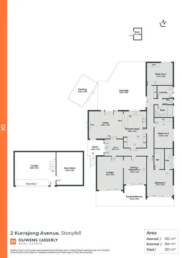 Floorplan of Homely house listing, 2 Kurrajong Avenue, Stonyfell SA 5066