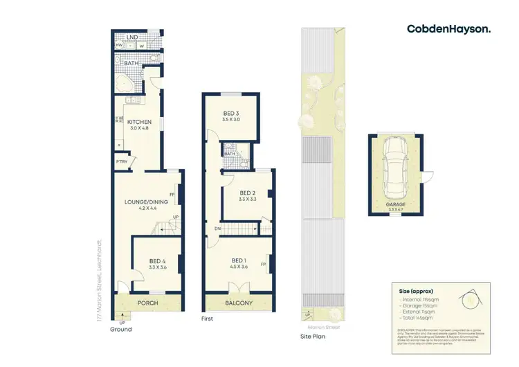 Floorplan of Homely house listing, 177 Marion Street, Leichhardt NSW 2040