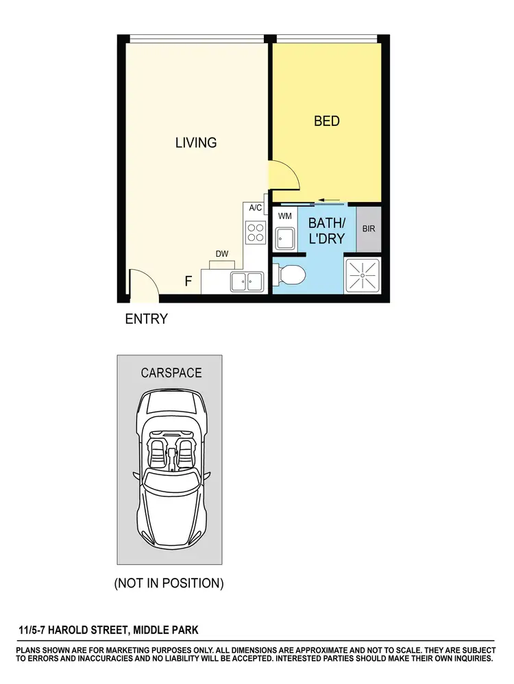 Floorplan of Homely apartment listing, 11/5-7 Harold Street, Middle Park VIC 3206
