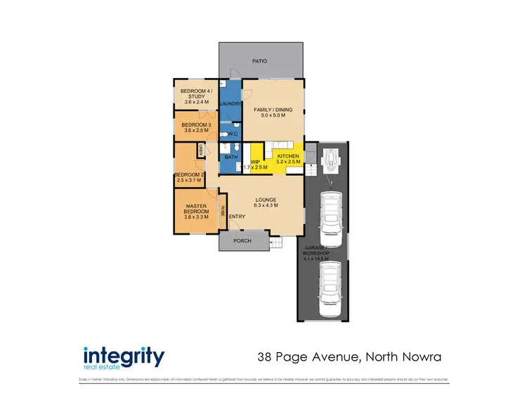 Floorplan of Homely house listing, 38 Page Avenue, North Nowra NSW 2541