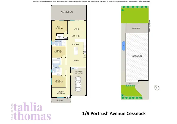 Floorplan of Homely house listing, 1/9 Portrush Avenue, Cessnock NSW 2325