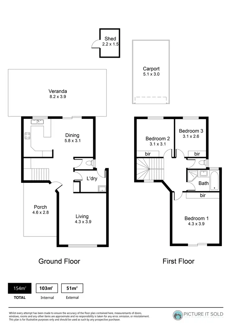 Floorplan of Homely townhouse listing, 6/28-29 Linwood Court, Wynn Vale SA 5127