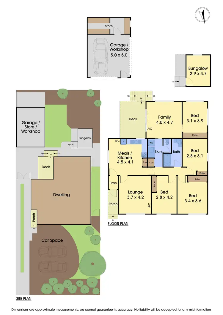 Floorplan of Homely house listing, 20 Evans Crescent, Laverton VIC 3028