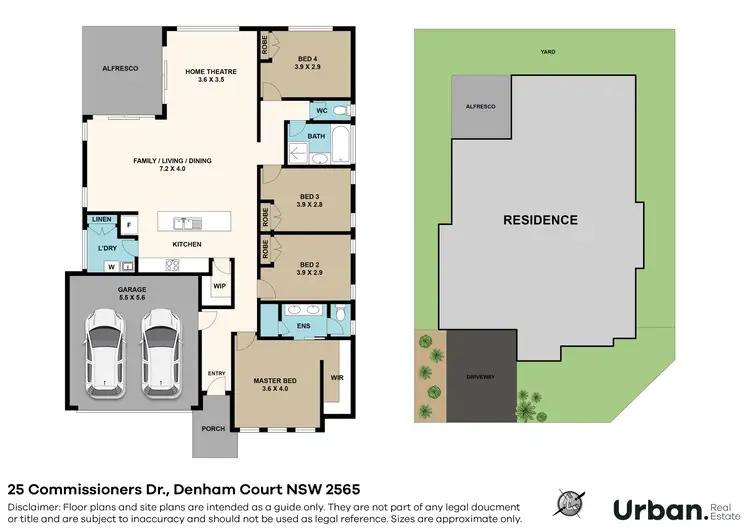 Floorplan of Homely house listing, 25 Commissioners Drive, Denham Court NSW 2565