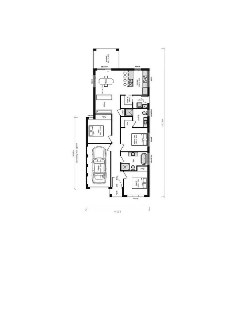 Floorplan of Homely house listing, Address available on request