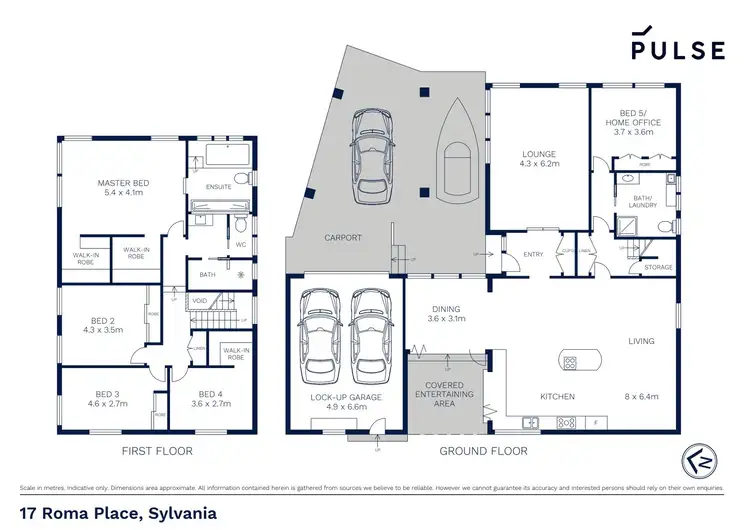 Floorplan of Homely house listing, 17 Roma Place, Sylvania NSW 2224