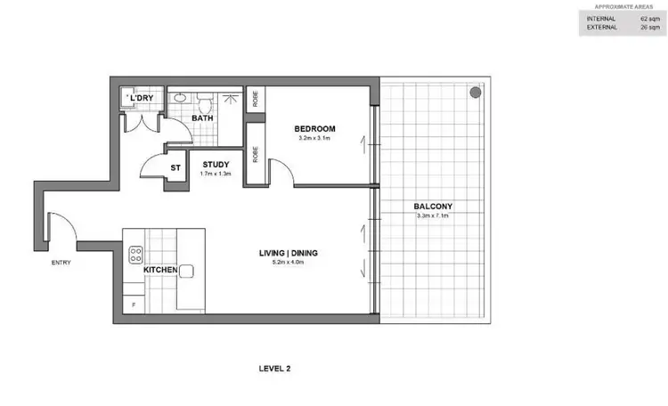 Floorplan of Homely apartment listing, Address available on request