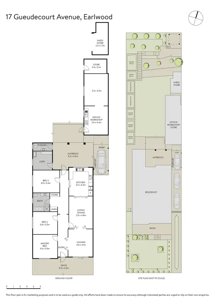 Floorplan of Homely house listing, 17 Gueudecourt Avenue, Earlwood NSW 2206