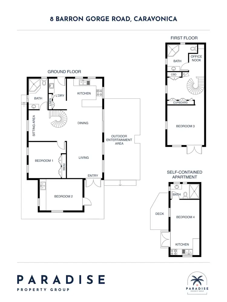 Floorplan of Homely house listing, 8 Barron Gorge Road, Caravonica QLD 4878