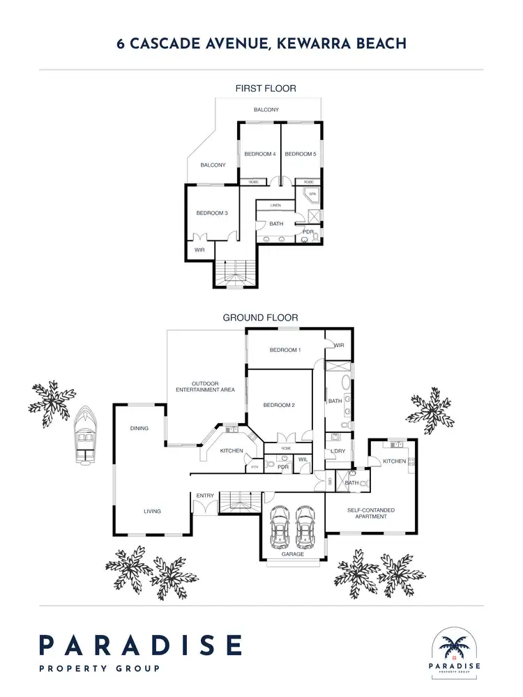 Floorplan of Homely house listing, 6 Cascade Avenue, Kewarra Beach QLD 4879