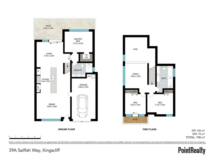 Floorplan of Homely house listing, 39A Sailfish Way, Kingscliff NSW 2487