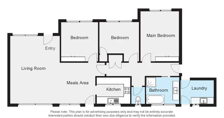 Floorplan of Homely house listing, 304 Desmond Street, Lavington NSW 2641