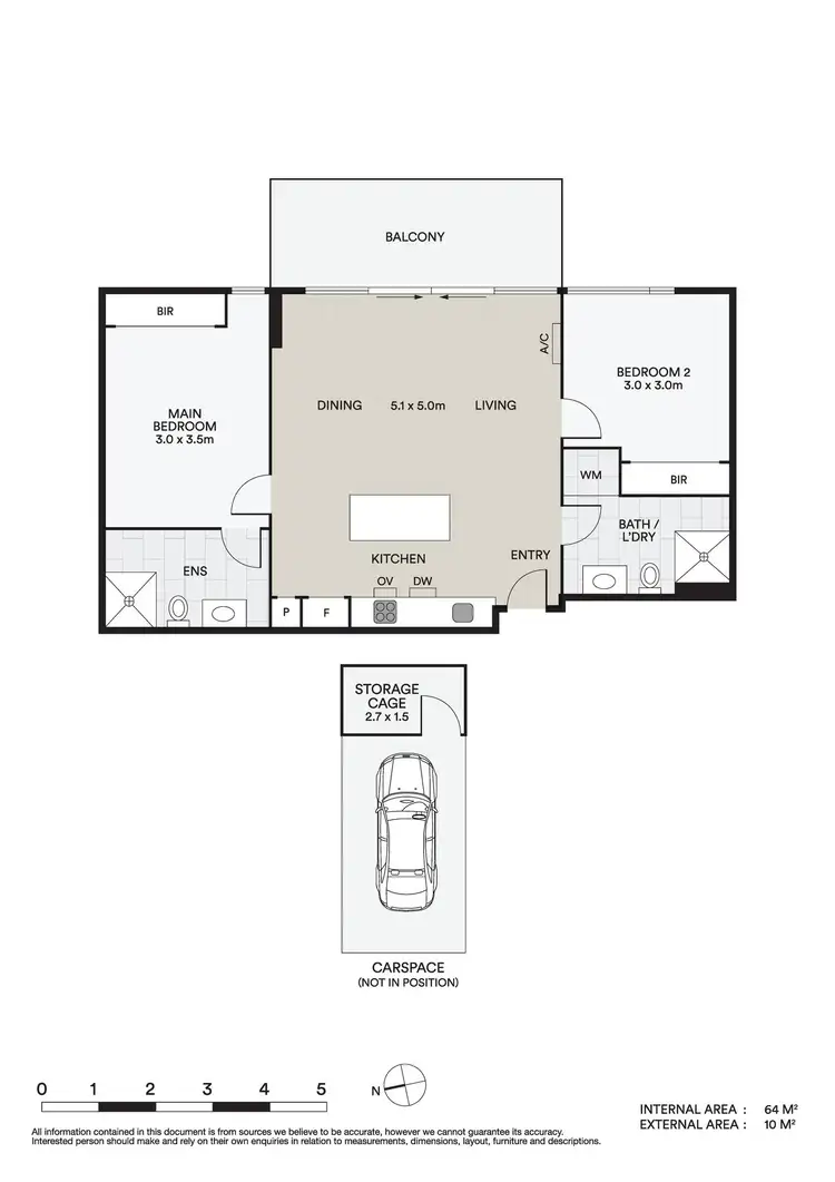 Floorplan of Homely apartment listing, 109/881 High Street, Armadale VIC 3143