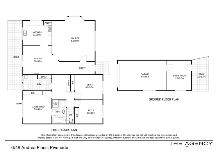 Floorplan of Homely house listing, 6/48 Andrea Place, Riverside TAS 7250