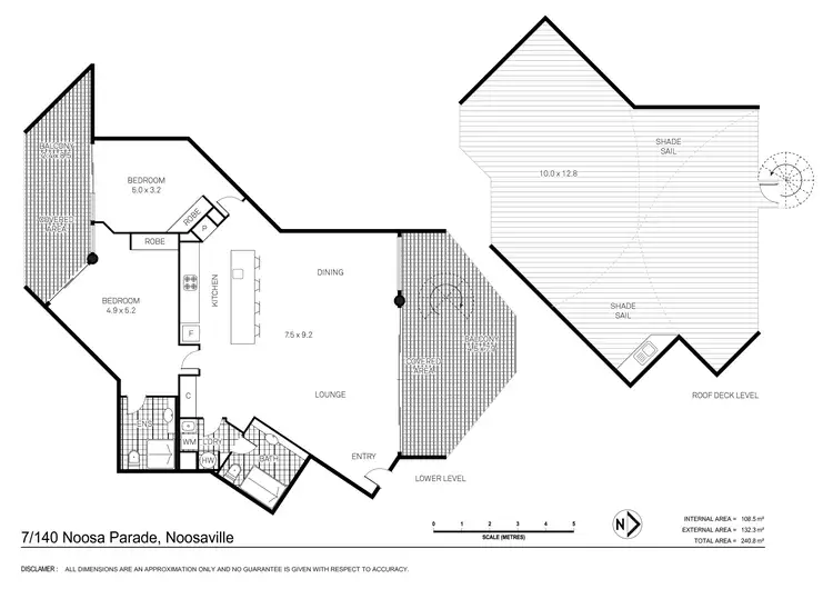 Floorplan of Homely apartment listing, 7/140 Noosa Parade, Noosaville QLD 4566