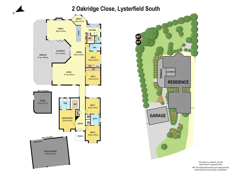 Floorplan of Homely house listing, 2 Oakridge Close, Lysterfield South VIC 3156