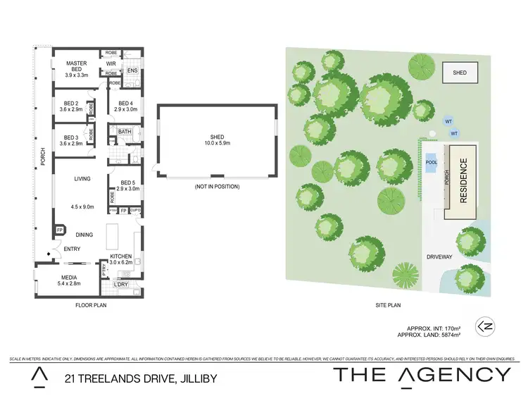 Floorplan of Homely rural property listing, 21 Treelands Drive, Jilliby NSW 2259