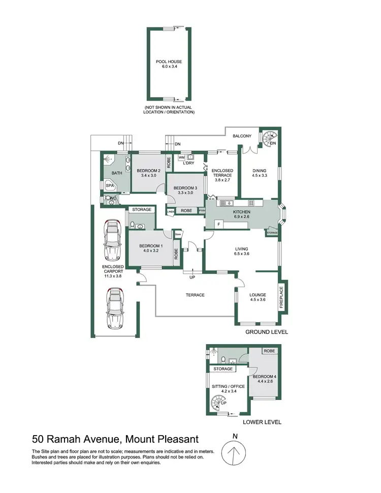 Floorplan of Homely house listing, 50 Ramah Avenue, Mount Pleasant NSW 2519
