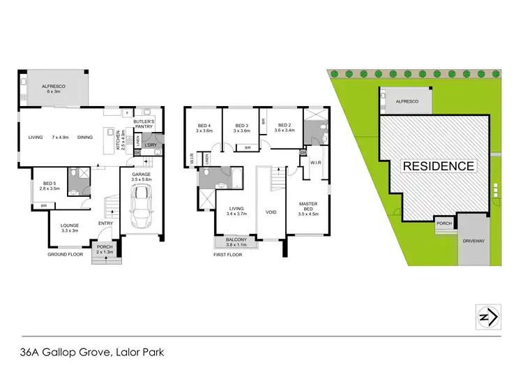 Floorplan of Homely house listing, 2A Croxon Crescent, Lalor Park NSW 2147