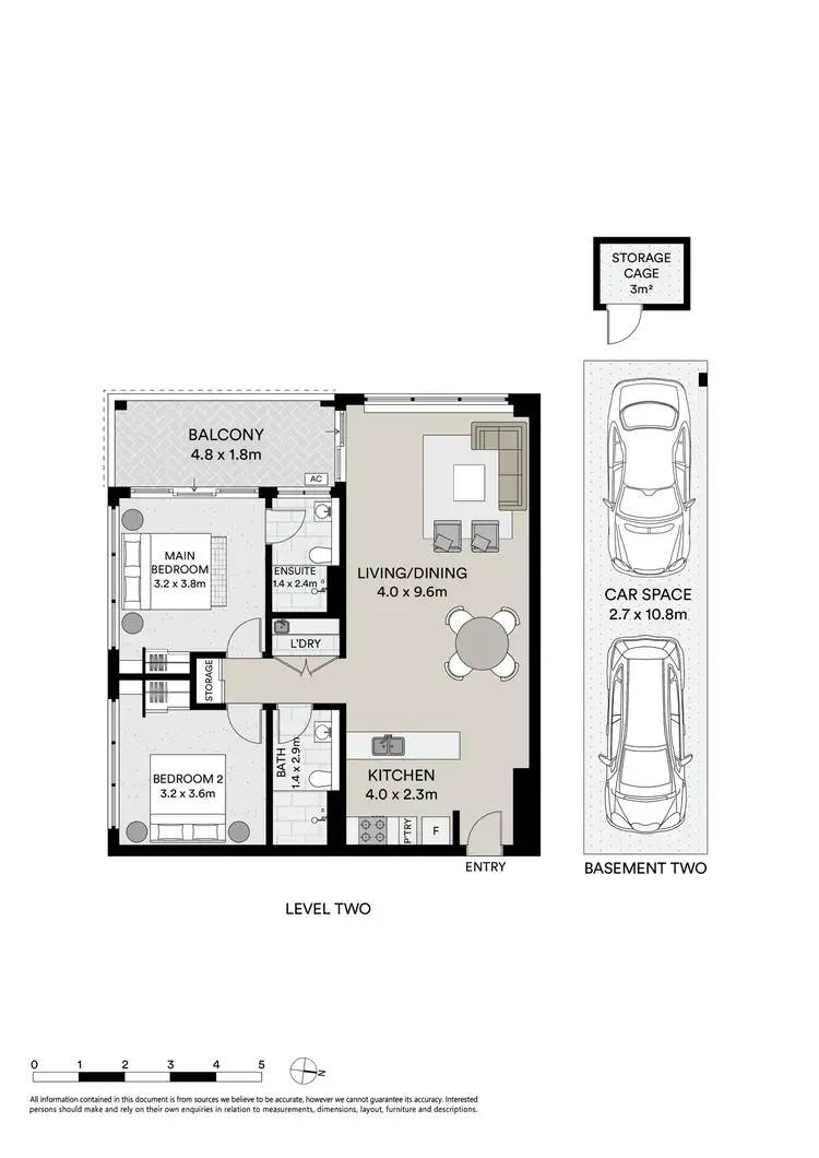 Floorplan of Homely apartment listing, 202/11 Veno Street, Heathcote NSW 2233