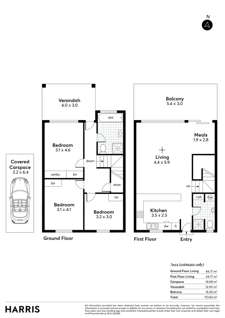 Floorplan of Homely apartment listing, 106/123 Franklin Parade, Encounter Bay SA 5211