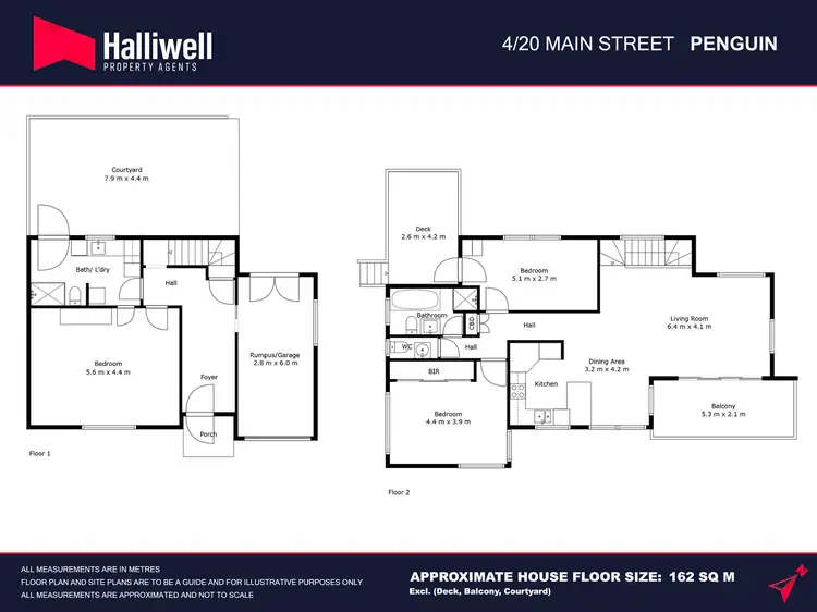 Floorplan of Homely unit listing, 4/20 Main Road, Penguin TAS 7316