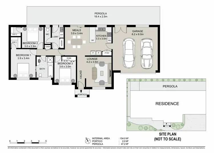 Floorplan of Homely townhouse listing, 2/9 Sovereign Gardens, Kangaroo Flat VIC 3555