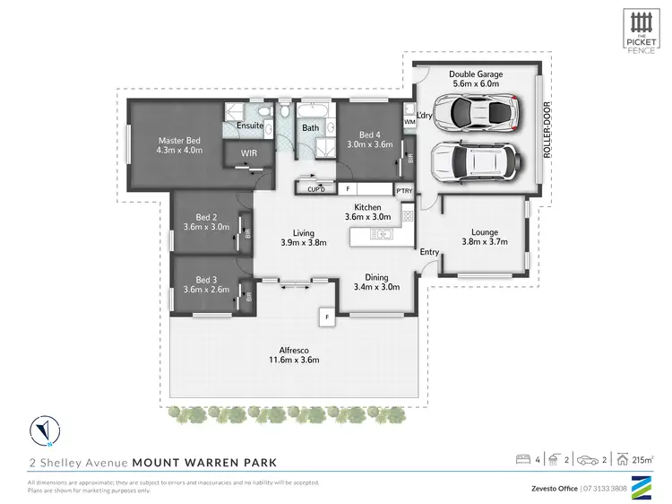 Floorplan of Homely house listing, 2 Shelley Avenue, Mount Warren Park QLD 4207