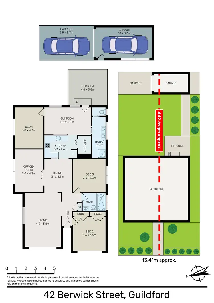 Floorplan of Homely house listing, 42 Berwick Street, Guildford NSW 2161