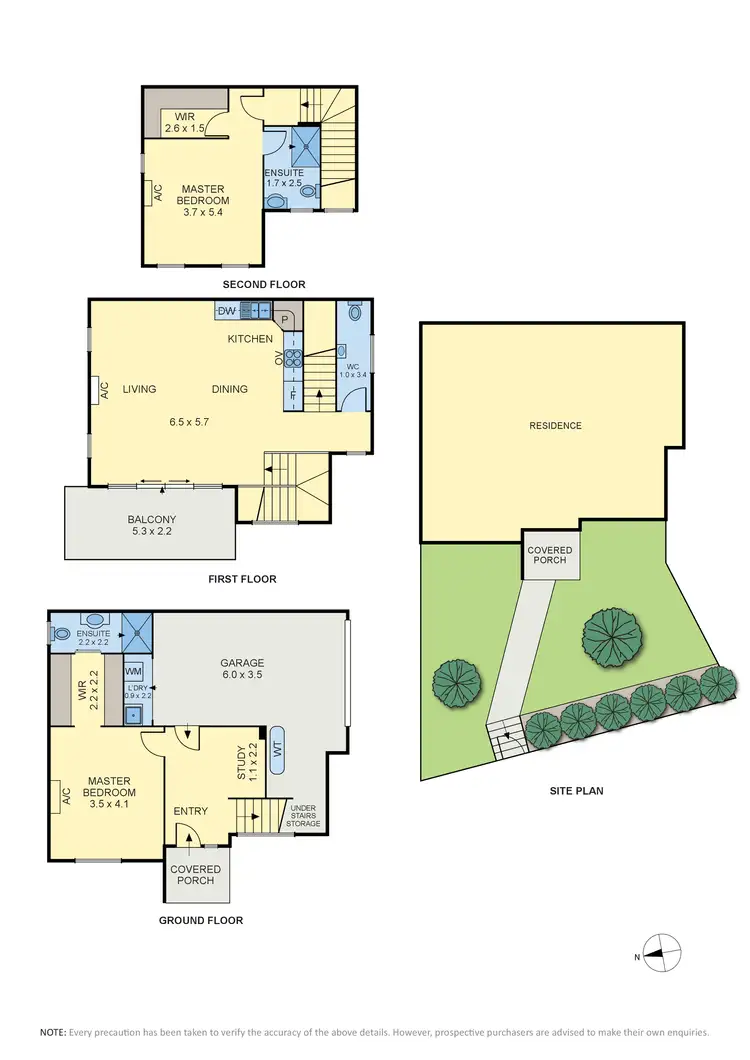 Floorplan of Homely townhouse listing, 1/244 Pascoe Vale Road, Essendon VIC 3040