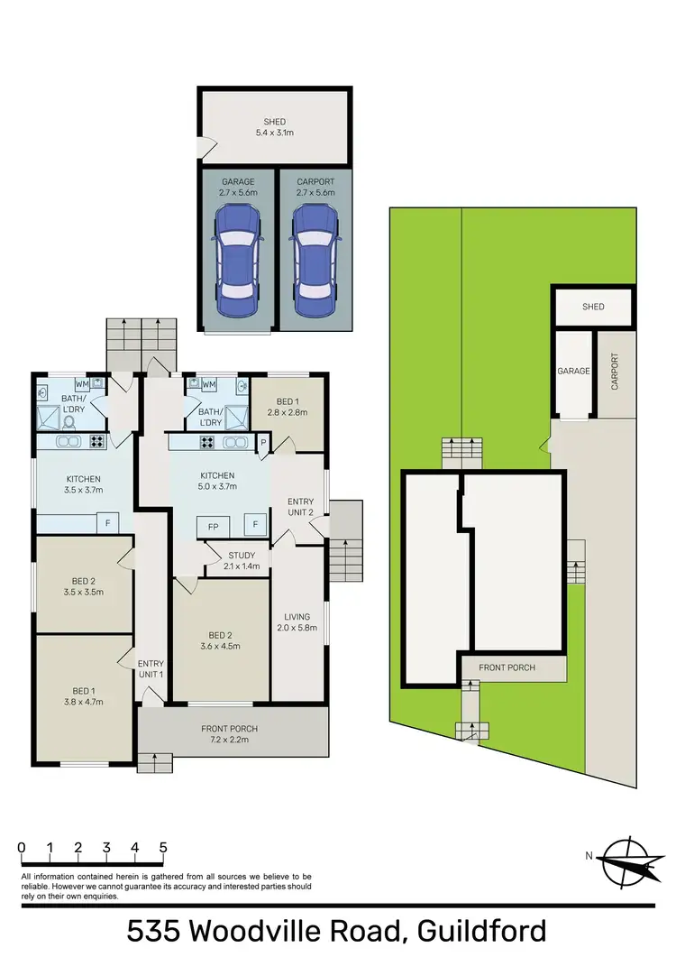 Floorplan of Homely house listing, 535 Woodville Road, Guildford NSW 2161