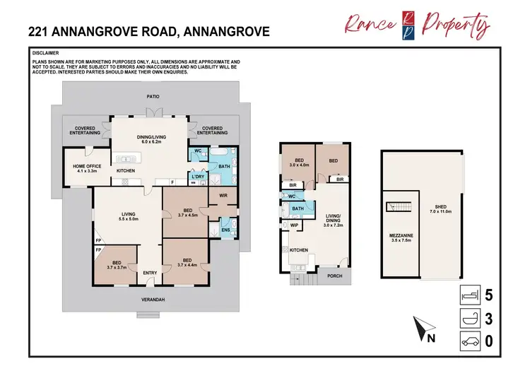 Floorplan of Homely rural property listing, 221 Annangrove Road, Annangrove NSW 2156